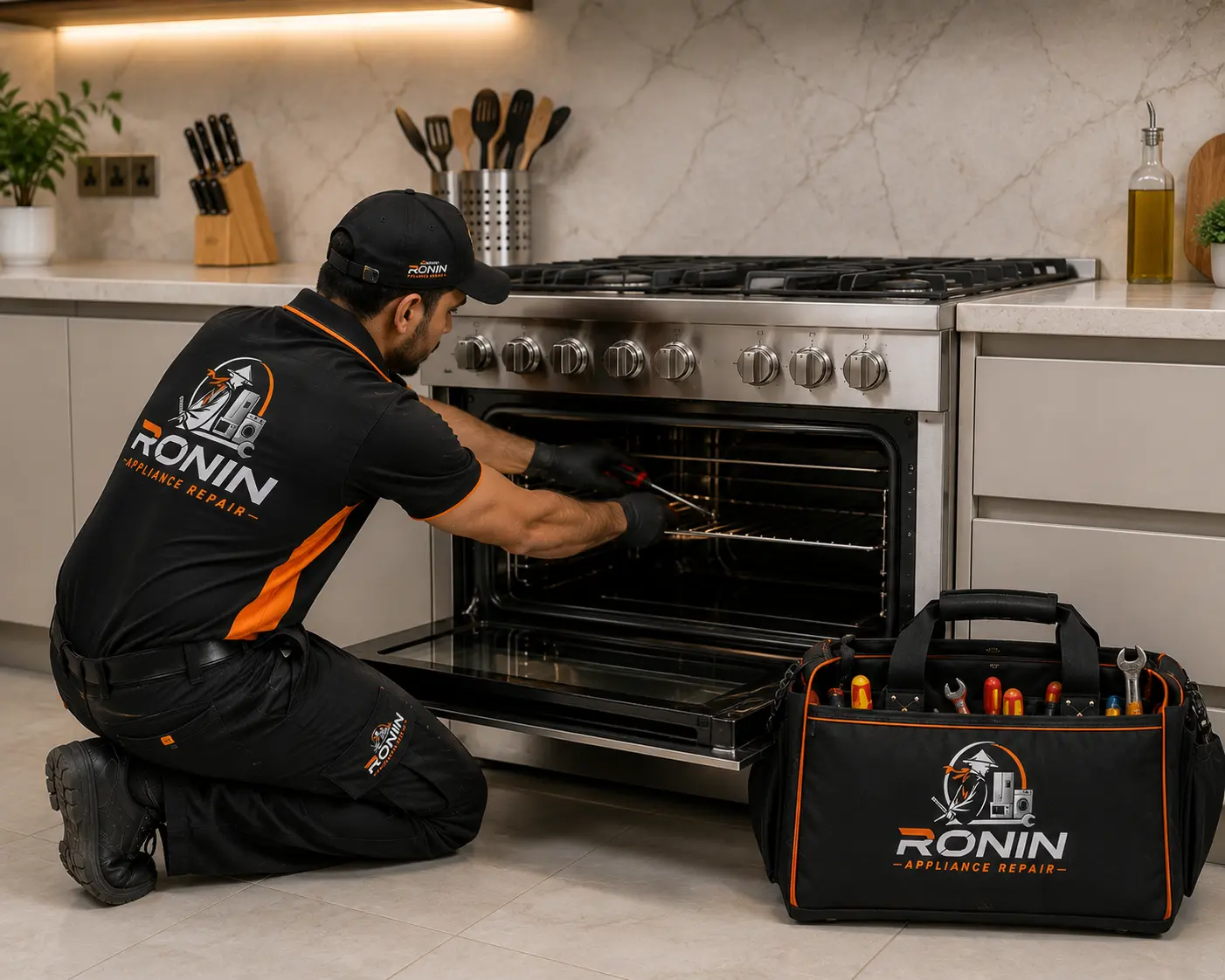 Cooking Range Repair in Dubai by Ronin Appliance Repair