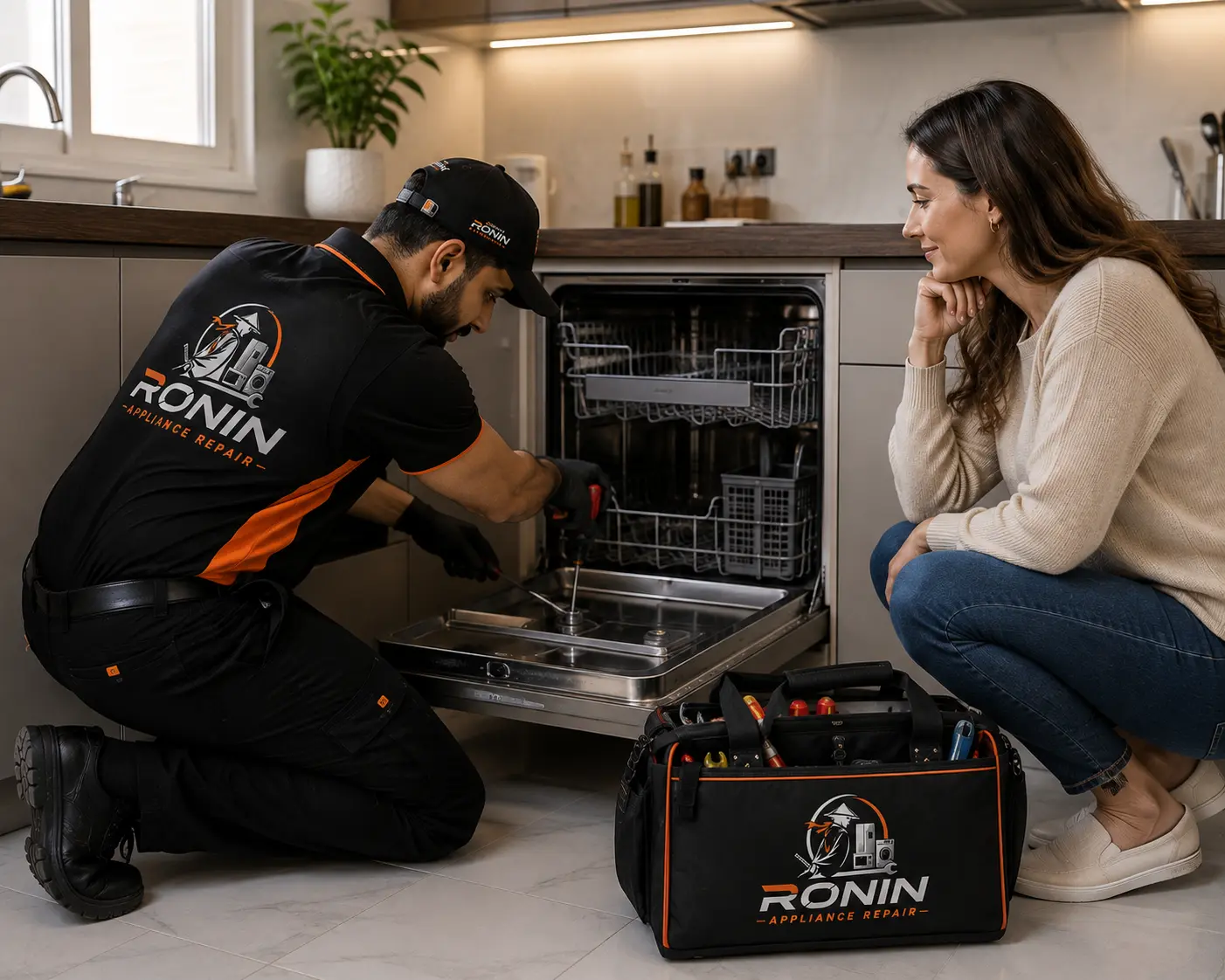 Dishwasher Repair in Dubai by Ronin Appliance Repair