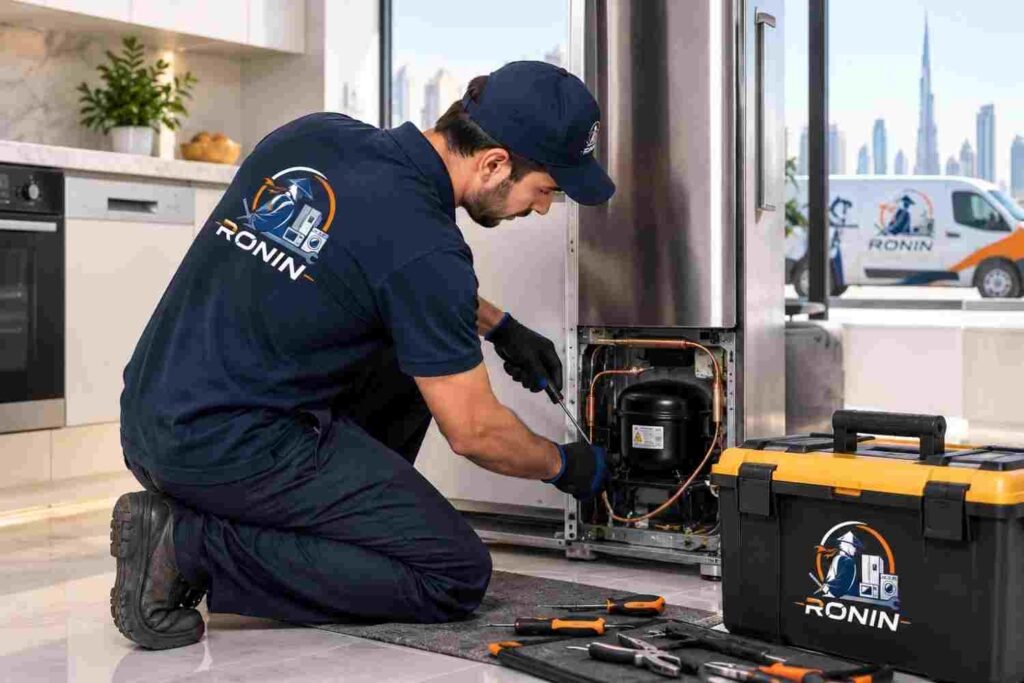 Expert appliance repair services in Dubai by Ronin Appliance Repair technician